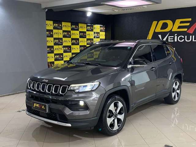 Jeep Compass Limited T270 1.3 TB - Cinza - 2021/2022