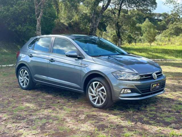 Volkswagen Polo Highline 200 TSI 1.0  - Cinza - 2018/2019