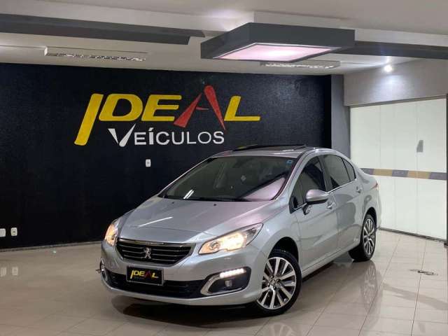 Peugeot 408 Griffe 1.6 TB  - Prata - 2017/2017