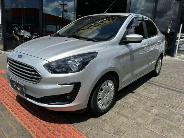 Ford KA SE PLUS 1.5 - Prata - 2020/2021