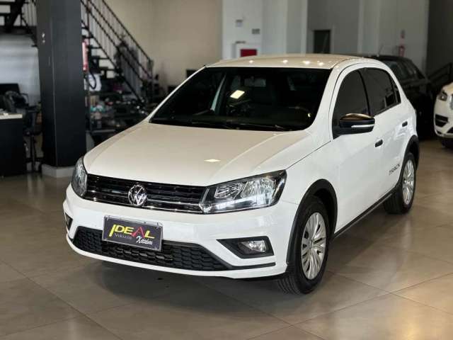 Volkswagen Gol Track 1.0 - Branca - 2017/2018