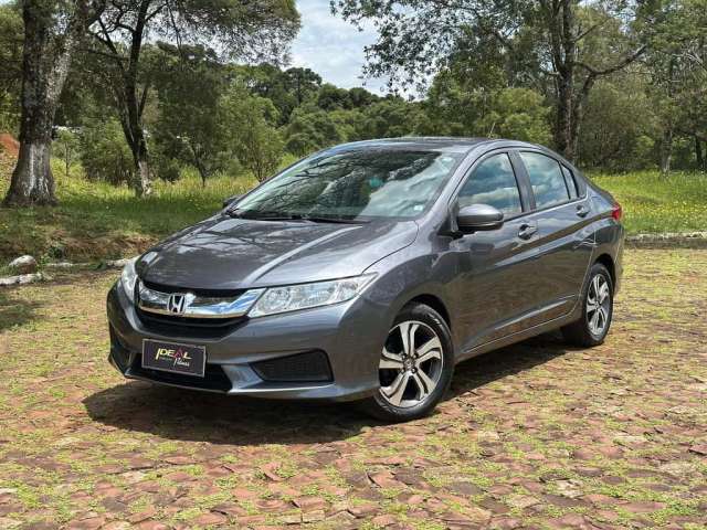 Honda City LX 1.5 - Cinza - 2015/2015