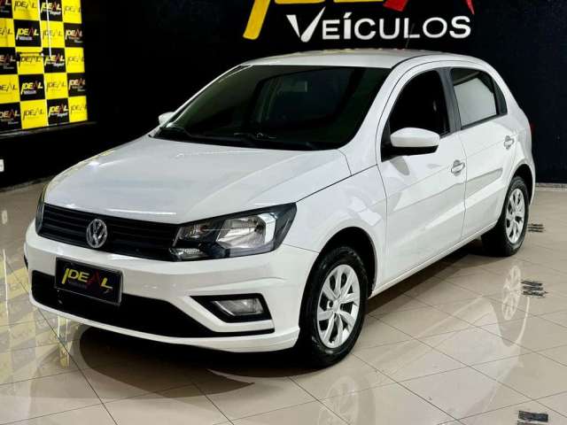 Volkswagen Gol 1.0 - Branca - 2019/2020