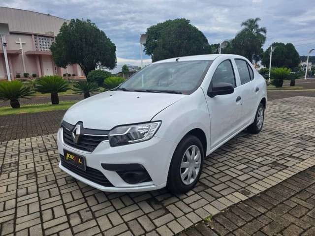 Renault Logan Life 1.0 - Branca - 2020/2021