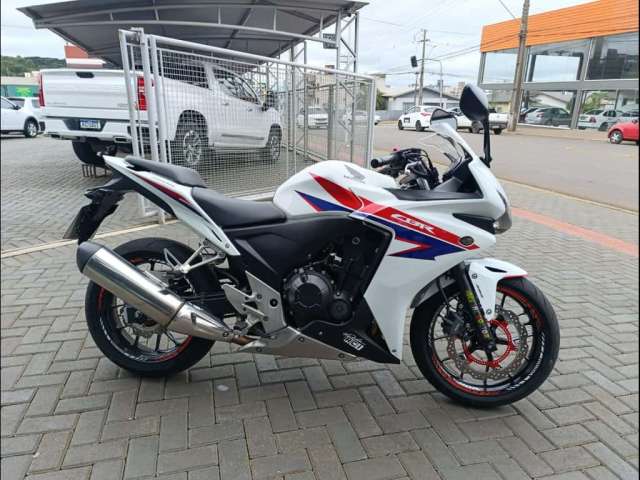 Honda CBR 500R - Branca - 2014/2014