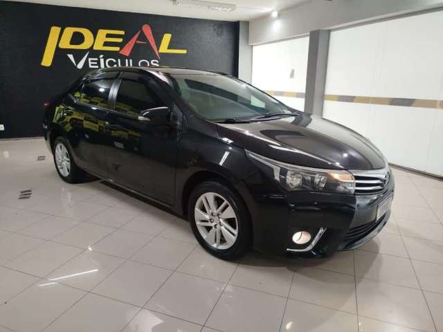 Toyota Corolla GLi 1.8  - Preta - 2014/2015