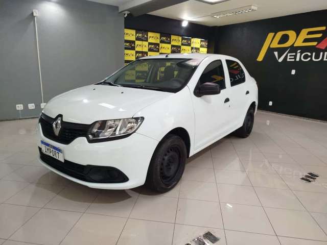 Renault Logan 1.0  - Branca - 2014/2015