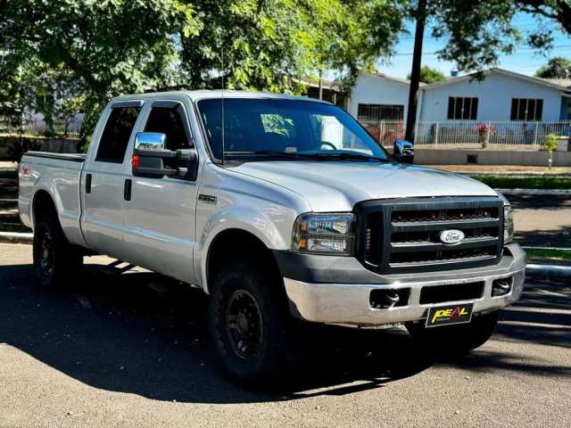 Ford F-250 XLT 3.9 4x4 - Prata - 2007/2007