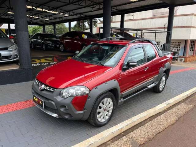 Fiat Strada Adv.1.8  - Vermelha - 2014/2014