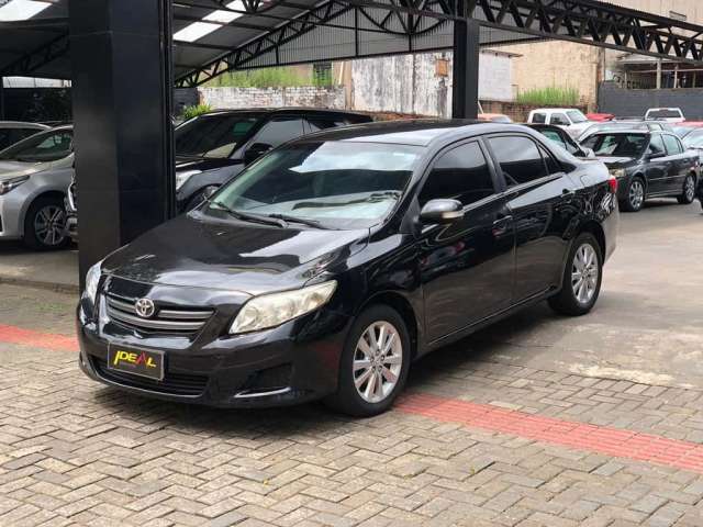 Toyota Corolla XEI 1.8 - Preta - 2009/2010