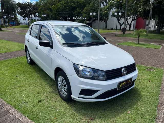 Volkswagen Gol 1.0 - Branca - 2019/2020