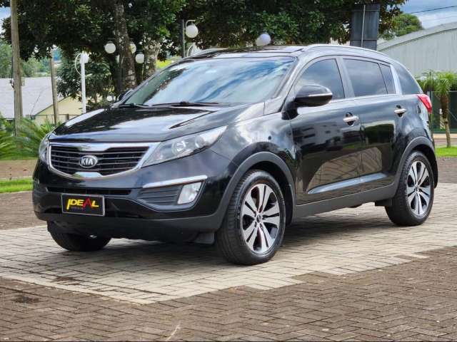 Kia Sportage EX 2.0  - Preta - 2013/2014