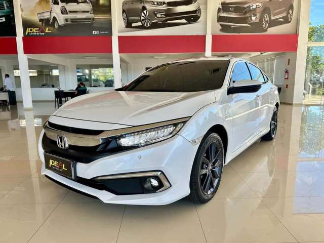 Honda Civic Touring 1.5 TB - Branca - 2020/2021