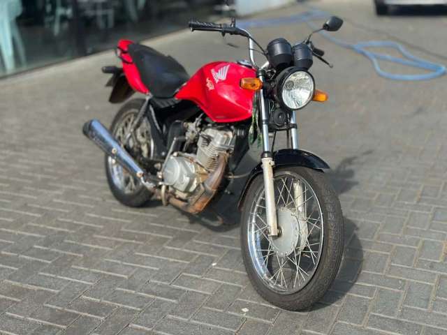 Honda CG-125 . - Vermelha - 2012/2012