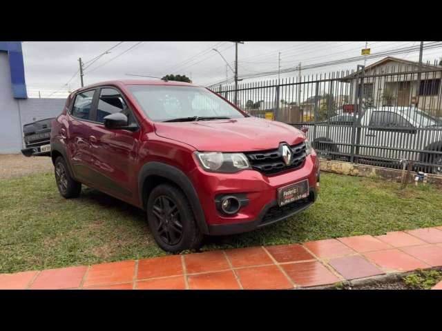 Renault Kwid Intense 1.0 Flex 12V 5p Mec.  - Vermelha - 2018/2019