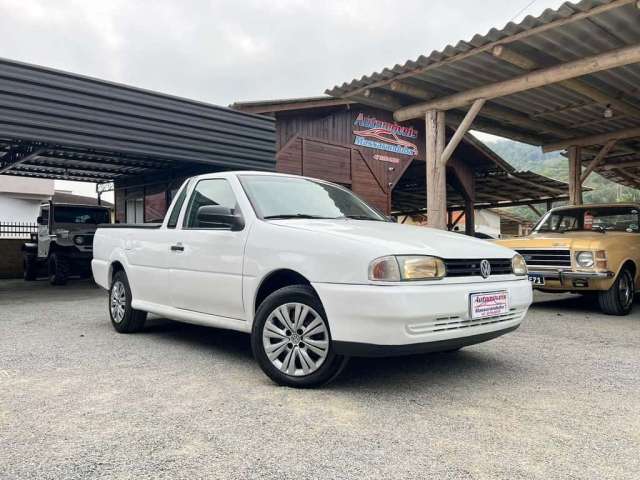 Volkswagen Saveiro CL 1.6 Mi  - Branca - 1998/1999