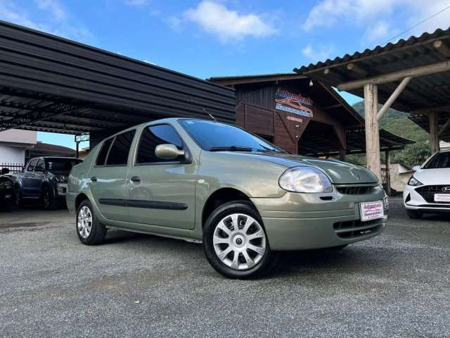 Renault Clio RN 1.0 - Bege - 2002/2003