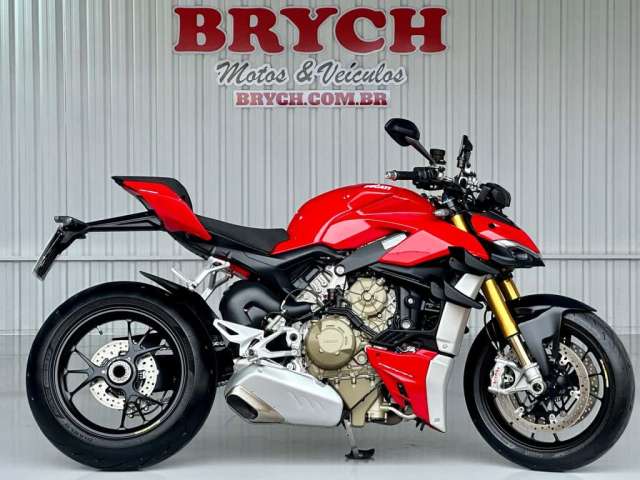 Ducati Streetfighter V4 S  ABS - Vermelha - 2021/2021