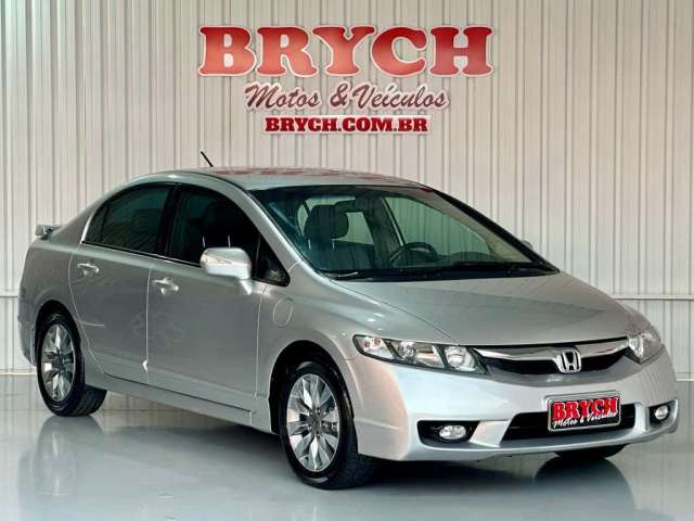 Honda Civic Sed. LXL/ LXL SE 1.8 Flex 16V Aut.  - Prata - 2010/2010