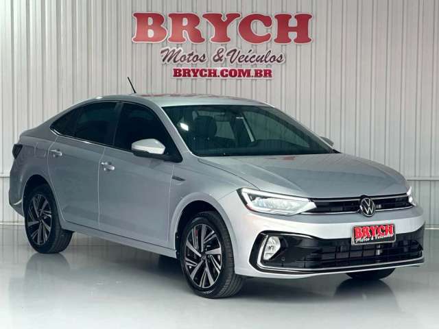 Volkswagen Virtus Highline 200 TSI 1.0 Flex 12V Aut  - Prata - 2023/2024