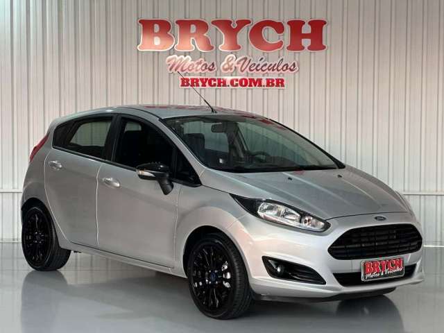 Ford Fiesta SE Style 1.6 16V Flex Mec. 5p  - Prata - 2017/2017