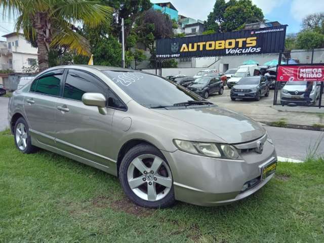 Honda Civic Lxs 2008 GNV lindo