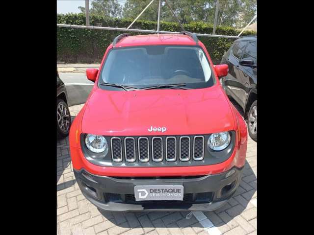 JEEP RENEGADE 1.8 16V FLEX LONGITUDE 4P AUTOMÁTICO