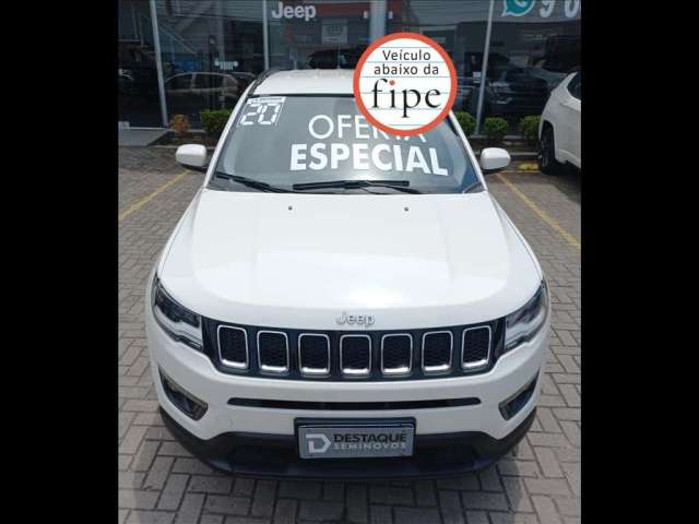 JEEP COMPASS 2.0 16V FLEX LONGITUDE AUTOMÁTICO