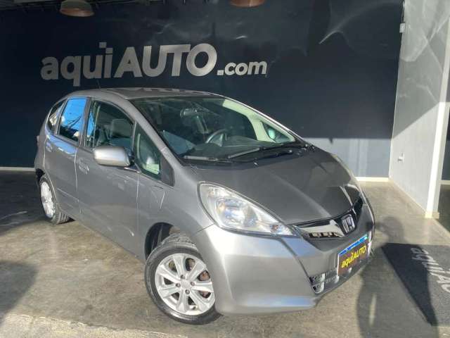 Honda Fit LX FLEX 1.4 AT 2014 Bem Novinho!  - Cinza - 2013/2014