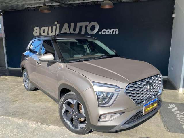 Hyundai Creta Ultimate 2.0 16V Flex AT 2022 Único Dono!  - Prata - 2021/2022