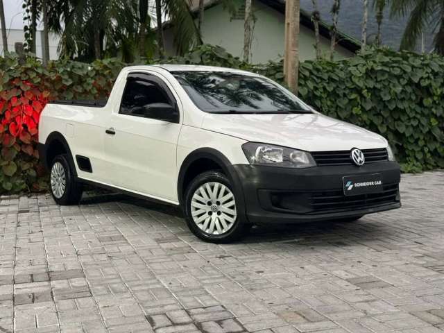 Volkswagen Saveiro 1.6 Ar condicionado - Branca - 2014/2014