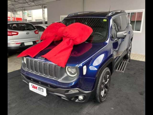 Jeep Renegade LONGITUDE 1.8 AT FLEX - Azul - 2021/2021