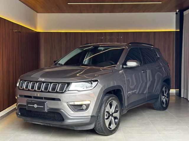 Jeep Compass LONGITUDE 2.0 4x2 Flex 16V Aut. - Cinza - 2018/2018