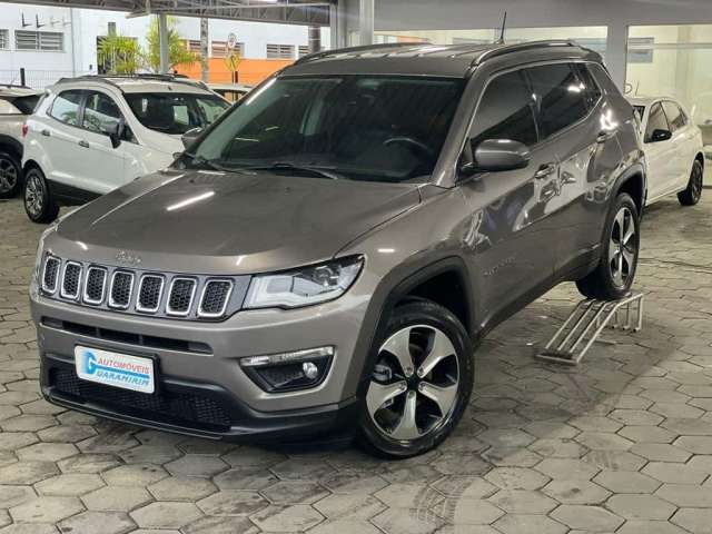 Jeep Compass LONGITUDE 2.0 4x2 Flex 16V Aut. - Cinza - 2018/2018