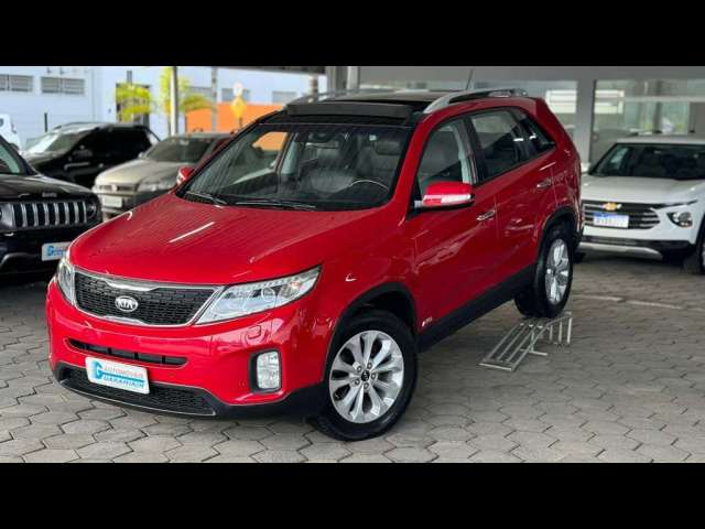 Kia Sorento 3.5 V6 24V 4x4 Aut.  - Vermelha - 2014/2015