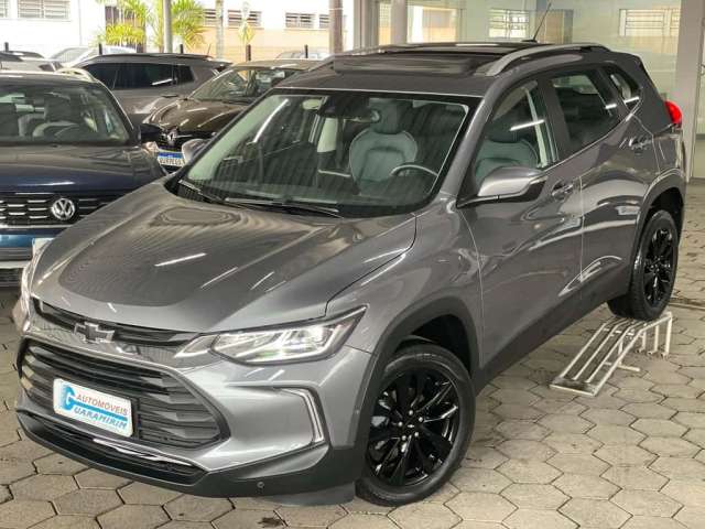 Chevrolet Tracker Premier 1.2 Turbo 12V Flex Aut.  - Cinza - 2020/2021