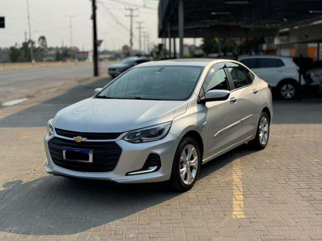 Chevrolet Onix SED. Plus PREM. 1.0 12V TB Flex Aut  - Prata - 2020/2020