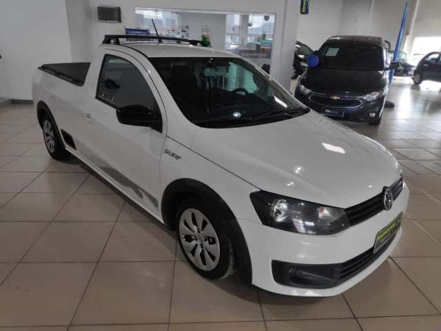 Volkswagen Saveiro Startline 1.6 T.Flex 8V - Branca - 2015/2016