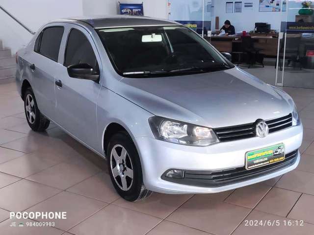 Volkswagen Voyage  1.0/1.0 City Mi Total Flex - Prata - 2013/2014