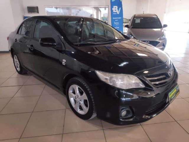 Toyota Corolla GLi 1.8 Flex  - Preta - 2013/2014