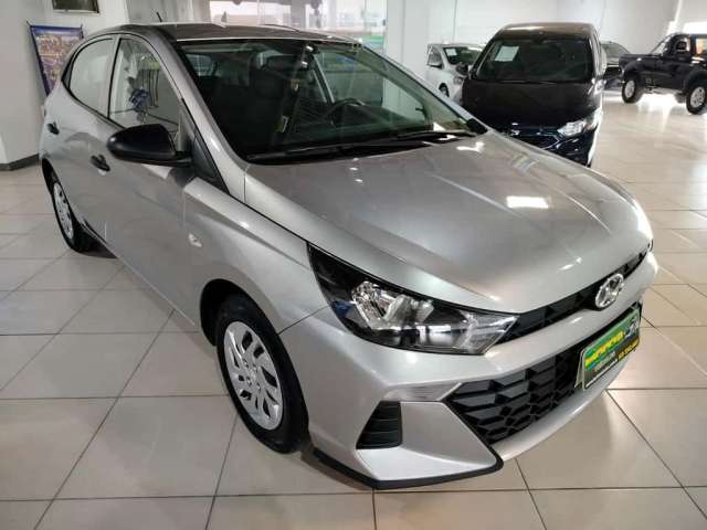 Hyundai HB20 Sense 1.0 Flex - Prata - 2022/2023