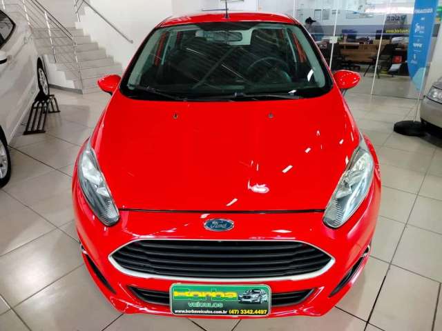 Ford Fiesta 1.5 16V Flex  - Vermelha - 2014/2015