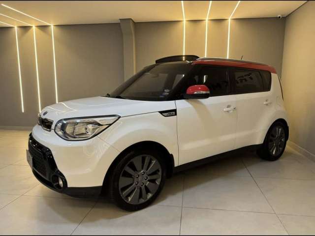 KIA SOUL 1.6 EX2 16V FLEX AUT/ COM TETO SOLAR/ ANO 2015