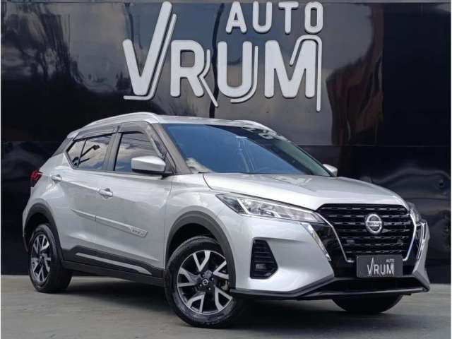 Nissan Kicks SENSE CVT - Prata - 2021/2022