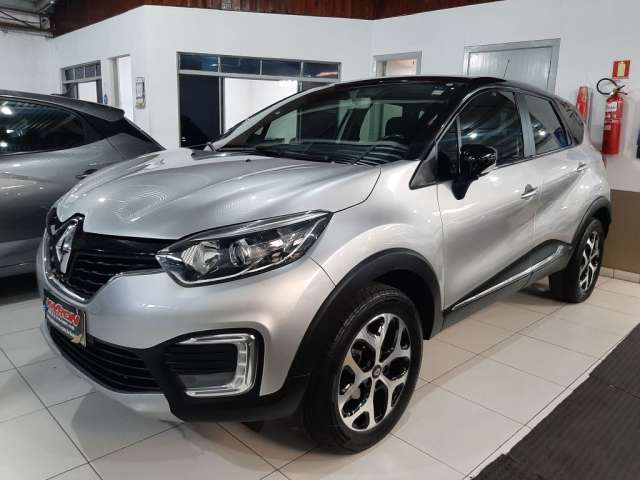 RENAULT CAPTUR INTENSE 1.6 HI-FLEX AUTOMÁTICA CVT ANO 2018 COMPLETA