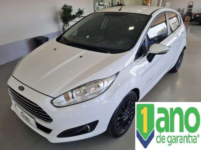 Ford Fiesta TIT./TIT.Plus 1.6 16V Flex Aut.  - Branca - 2017/2017