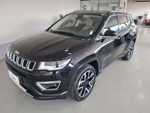 Jeep Compass LIMITED 2.0 4x2 Flex 16V Aut.  - Preta - 2017/2018