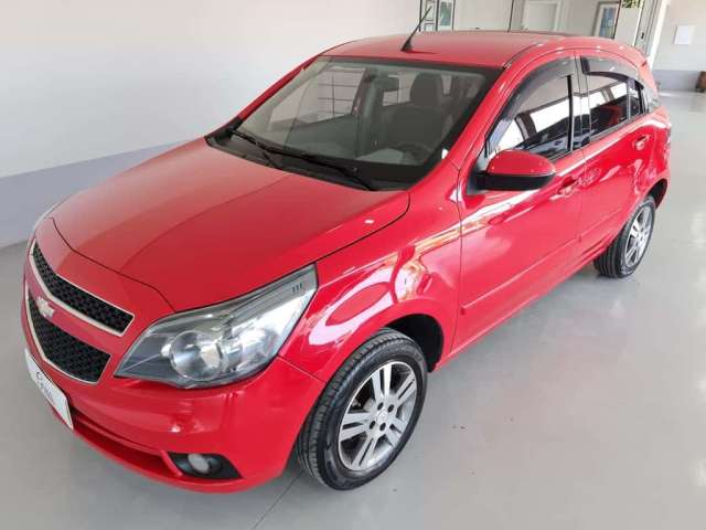 Chevrolet Agile LTZ EASYTRONIC 1.4 8V FlexPower 5p  - Vermelha - 2013/2013