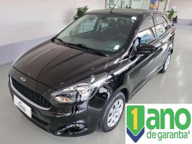 Ford KA SE 1.0 HA B - Preta - 2017/2018