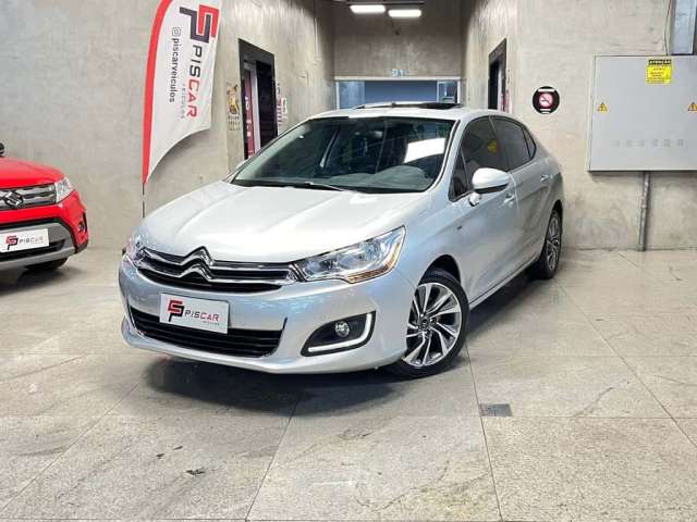 Citroen C4 lounge 2016 1.6 exclusive 16v turbo flex 4p automático